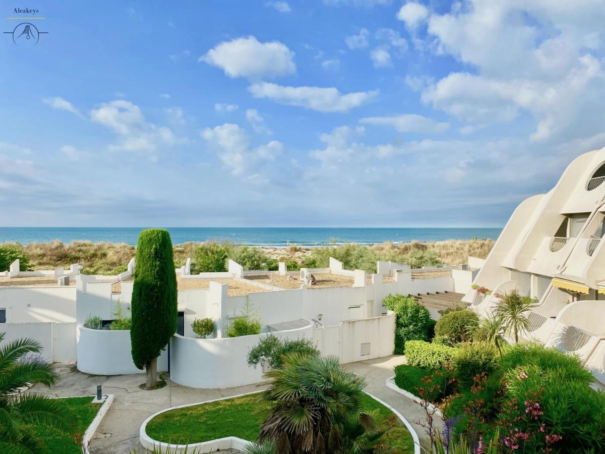 Le Meridien, Beau Studio 3 Etoiles, Vue Mer, Piscine, Wi Fi Et Parking Prive Ла Гранде-Моте Екстериор снимка